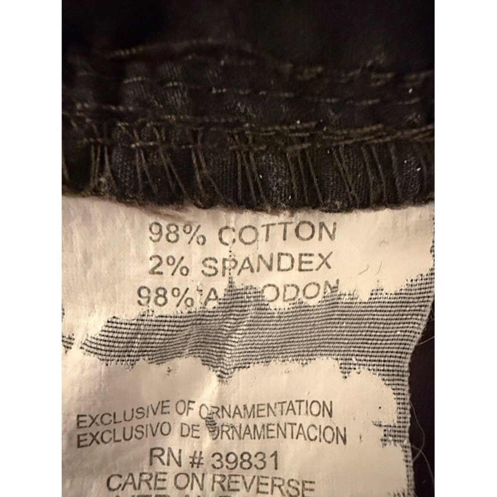 Wit & Wisdom Womens Brown Skinny Pants Mid Rise Stretch Cotton Size 0 B9-05 - Picture 6 of 10